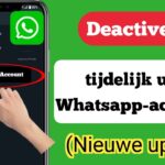 Kun je WhatsApp Uitzetten? Ontdek Hoe je het Tijdelijk of Permanent Kunt Doen