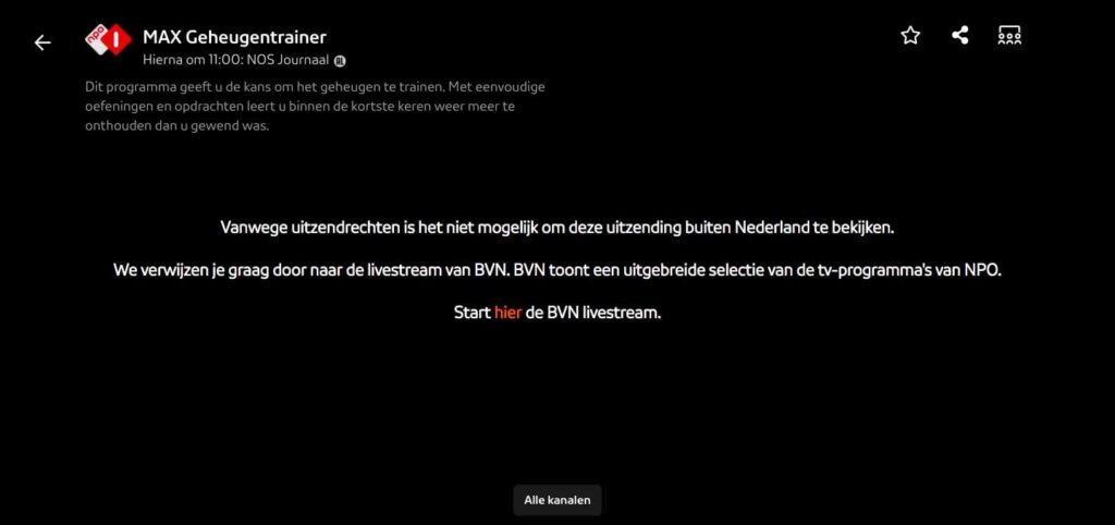 Hoe los je de General Source Error NPO Start op? Oorzaken en oplossingen